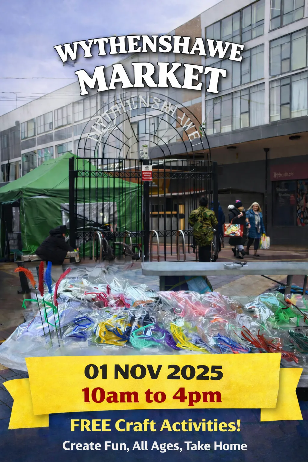 Wythenshawe Market, UK